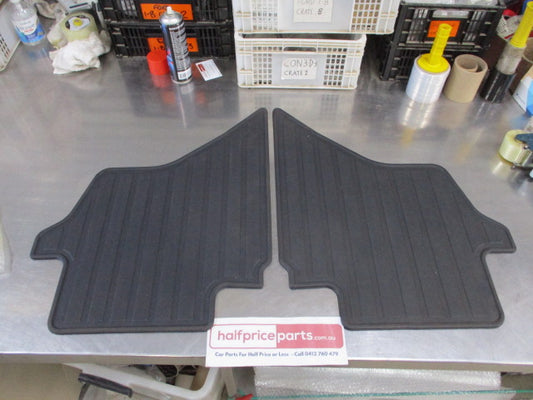 Ford Ranger PJ/PK Dual Cab Genuine Heavy Duty Rear Rubber Floor Mats New Part