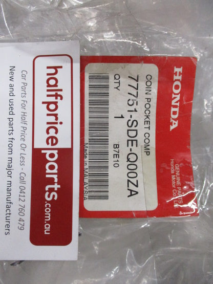 Honda Accord Genuine Coin Pocket Compartment New Part