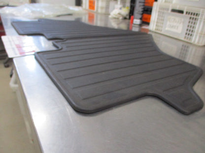 Ford Ranger PJ/PK Dual Cab Genuine Heavy Duty Rear Rubber Floor Mats New Part