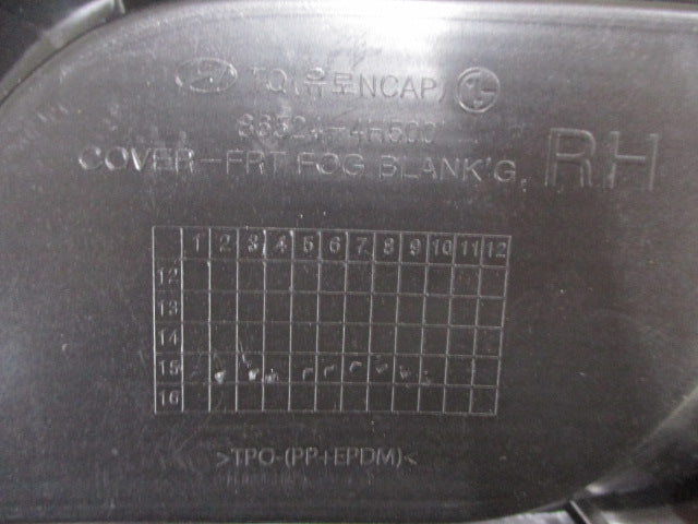 Hyundai iLoad/i-Max Genuine Right Hand Front Fog Light Cover Grille New Part