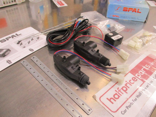 Spal 2x Door Actuator kit Gun Type Set - New Part
