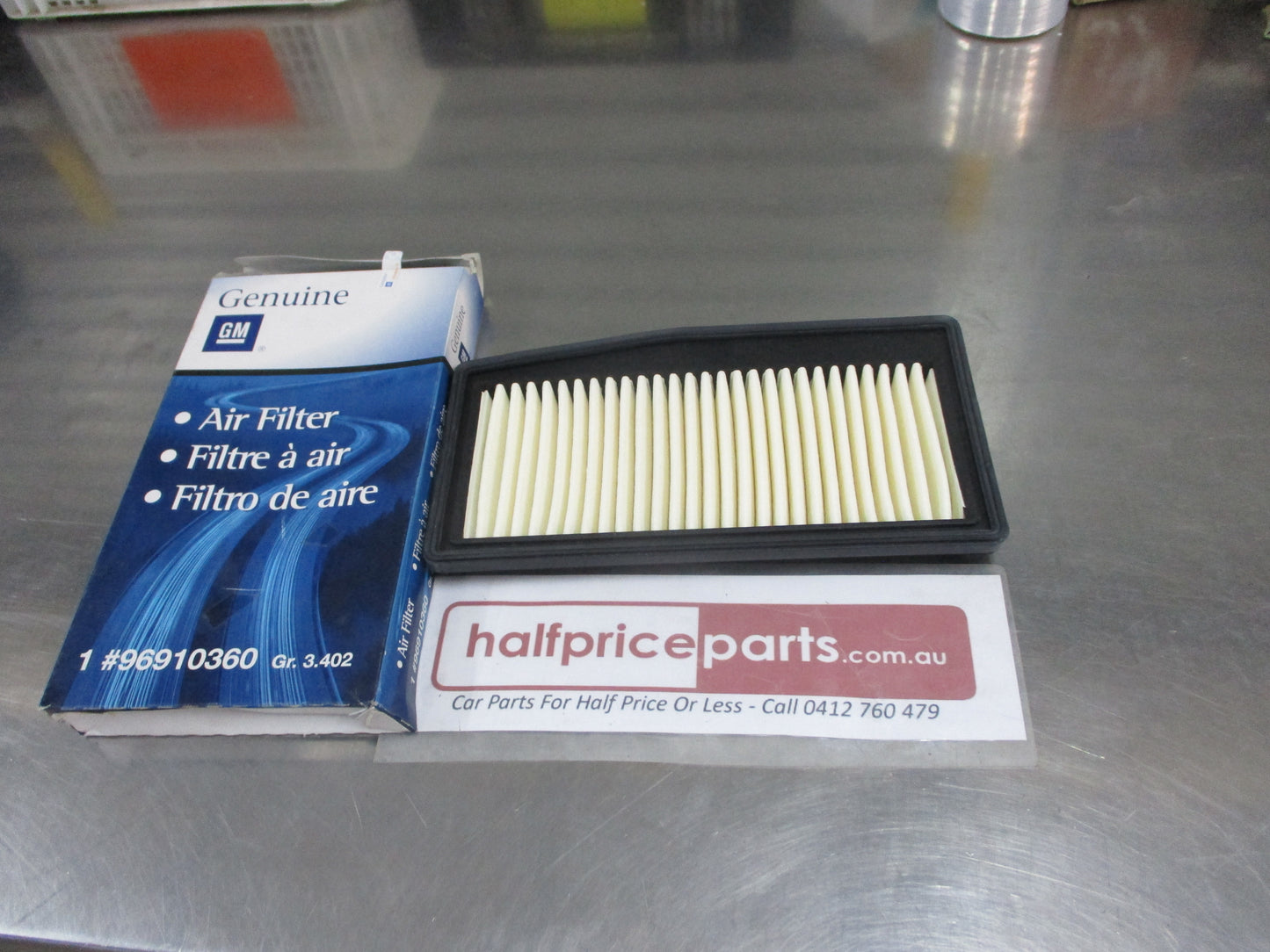 Holden MJ Barina Genuine Engine Air Filter New Part