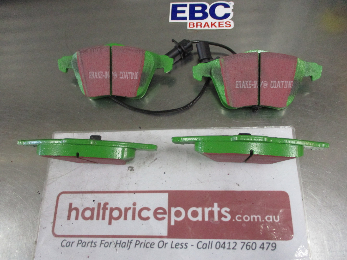EBC Greenstuff Front Disc Brake Pad Set Suits Audi A6-Allroad New Part