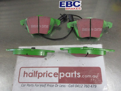 EBC Greenstuff Front Disc Brake Pad Set Suits Audi A6-Allroad New Part