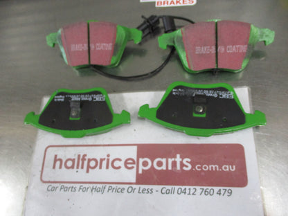 EBC Greenstuff Front Disc Brake Pad Set Suits Audi A6-Allroad New Part