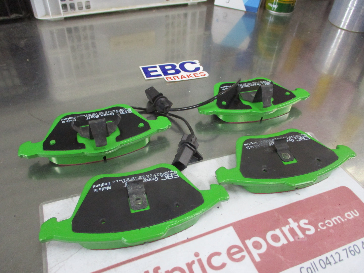 EBC Greenstuff Front Disc Brake Pad Set Suits Audi A6-Allroad New Part