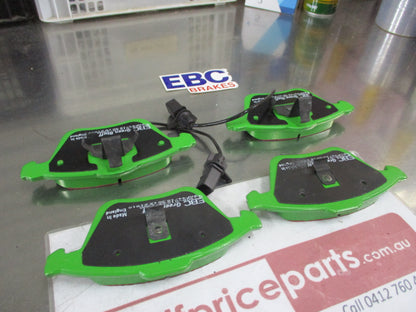 EBC Greenstuff Front Disc Brake Pad Set Suits Audi A6-Allroad New Part