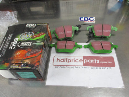 EBC Greenstuff Front Disc Brake Pad Set Suits Audi A6-Allroad New Part