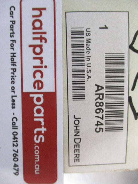 John Deere Genuine Square Steel Snap-On Fuel Filter - New Part