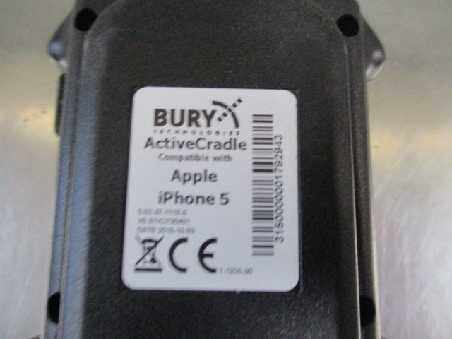 Bury S9 Phone Cradle Suits IPhone 5 - New Part