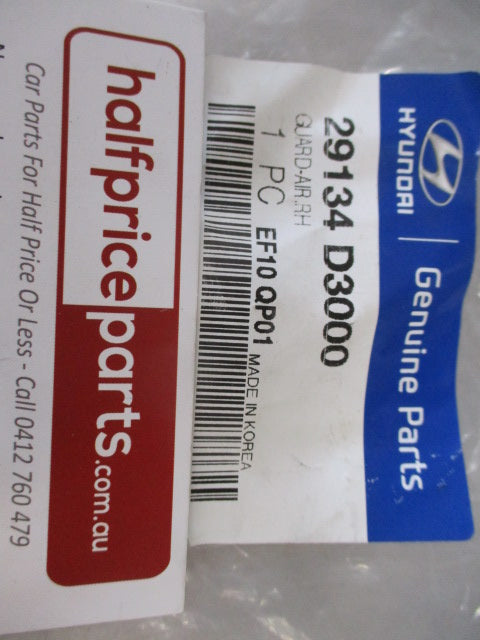 Hyundai Tucson Genuine Right Hand Front Air Guard New Part