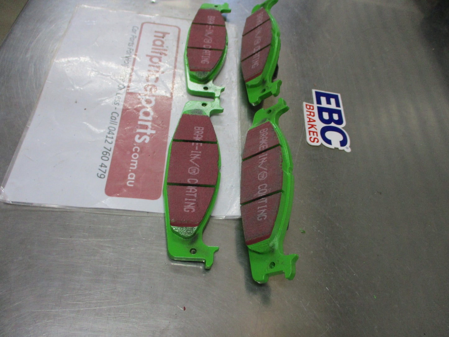 EBC Greenstuff Front Disc Brake Pad Set Suits Ford 150 New Part
