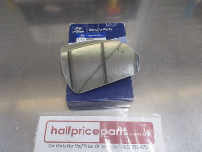 Hyundai I30 Genuine Right Hand (Drivers) Exterior Mirror Glass New Part