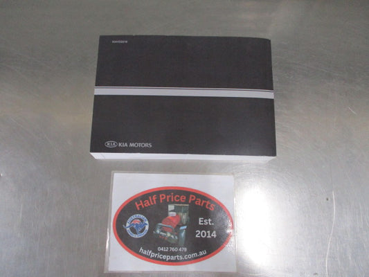 Kia Cerato Genuine Owner's Manual New Part