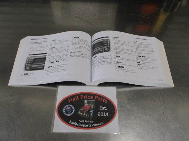 Kia Cerato Genuine Owner's Manual New Part