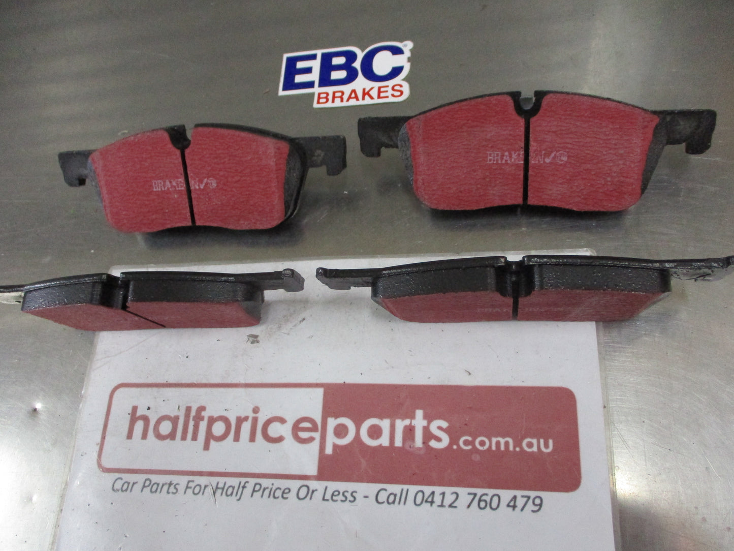 EBC Front Disc Brake Pads Set Suits Jaguar F-Pace/XF-XE New Part