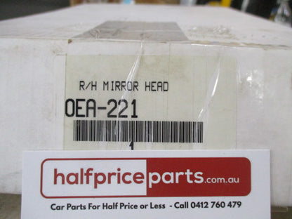 Toyota Ute Mirror Fittings And Head Complete Kit - New Part