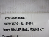 GM Silverado 1500 Genuine 4500KG Tow Hitch Ball And Pin Plus 2 Chain Shackles New Part