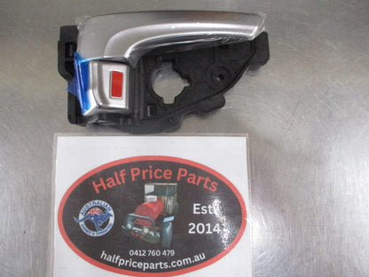 Hyundai Tucson Genuine Right Hand Rear Inner Door Handle (Silver) New Part