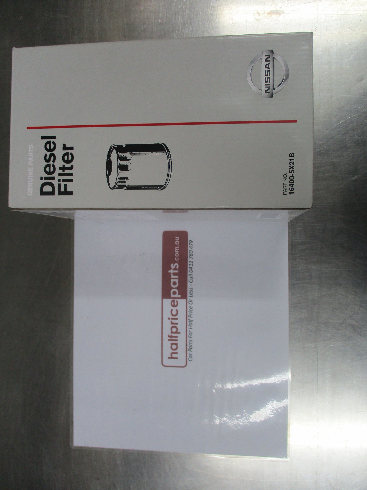 Nissan Navara D40 / Pathfinder Genuine Spanish Built V9X Diesel Filter New Part