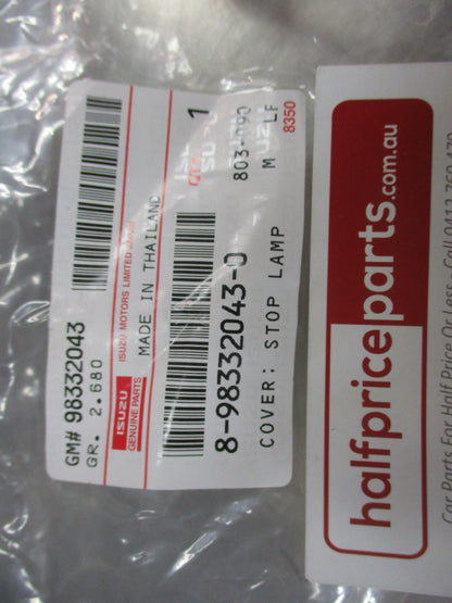 Isuzu D-Max Genuine Rear Cabin Upper Brake Light Water Proof Seal New Part