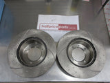 RDA Front Disc Rotors Slotted-Dimpled (Pair) Suits SAAB 900 Turbo New Part