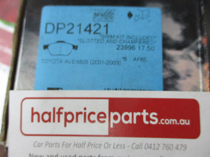 EBC Greenstuff Font Disc Brake Pad Set Suits Toyota Avensis New Part