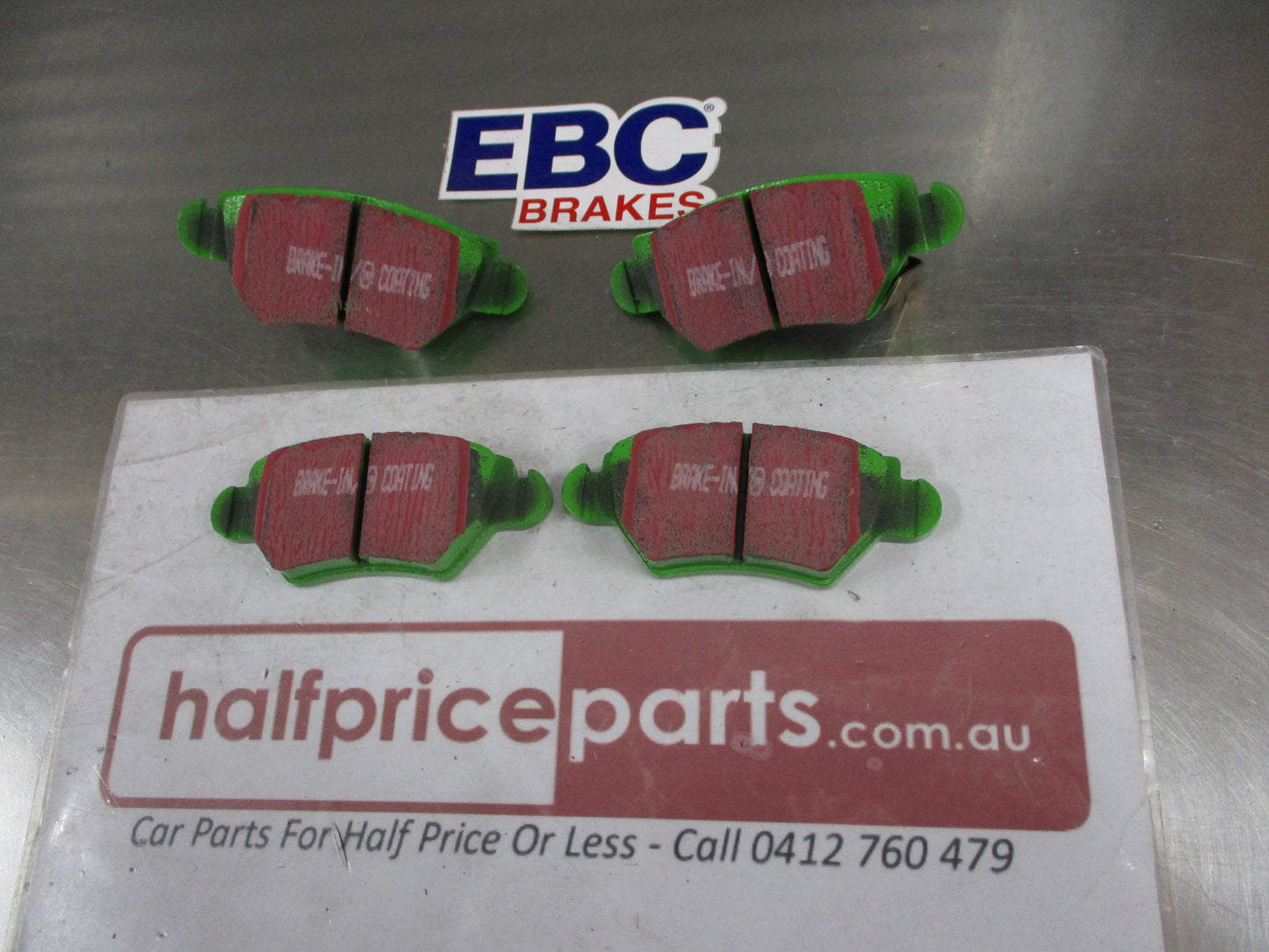 EBC Greenstuff Rear Disc Brake Pad Set Suits Holden Astra-G/Zafira-A New Part