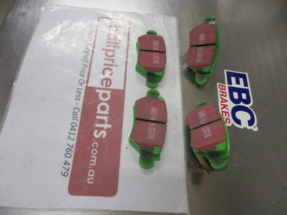 EBC Greenstuff Rear Disc Brake Pad Set Suits Holden Astra-G/Zafira-A New Part
