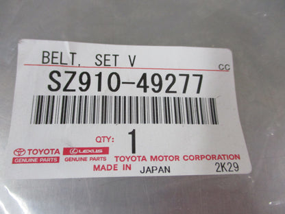 Toyota Coaster Bus Genuine Fan Belt And Alternator Belt Set New Pat