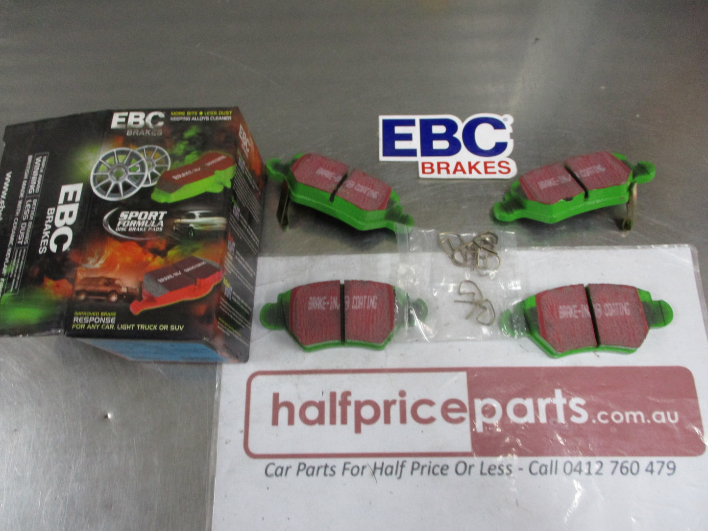 EBC Greenstuff Rear Disc Brake Pad Set Suits Holden Astra-G/Zafira-A New Part