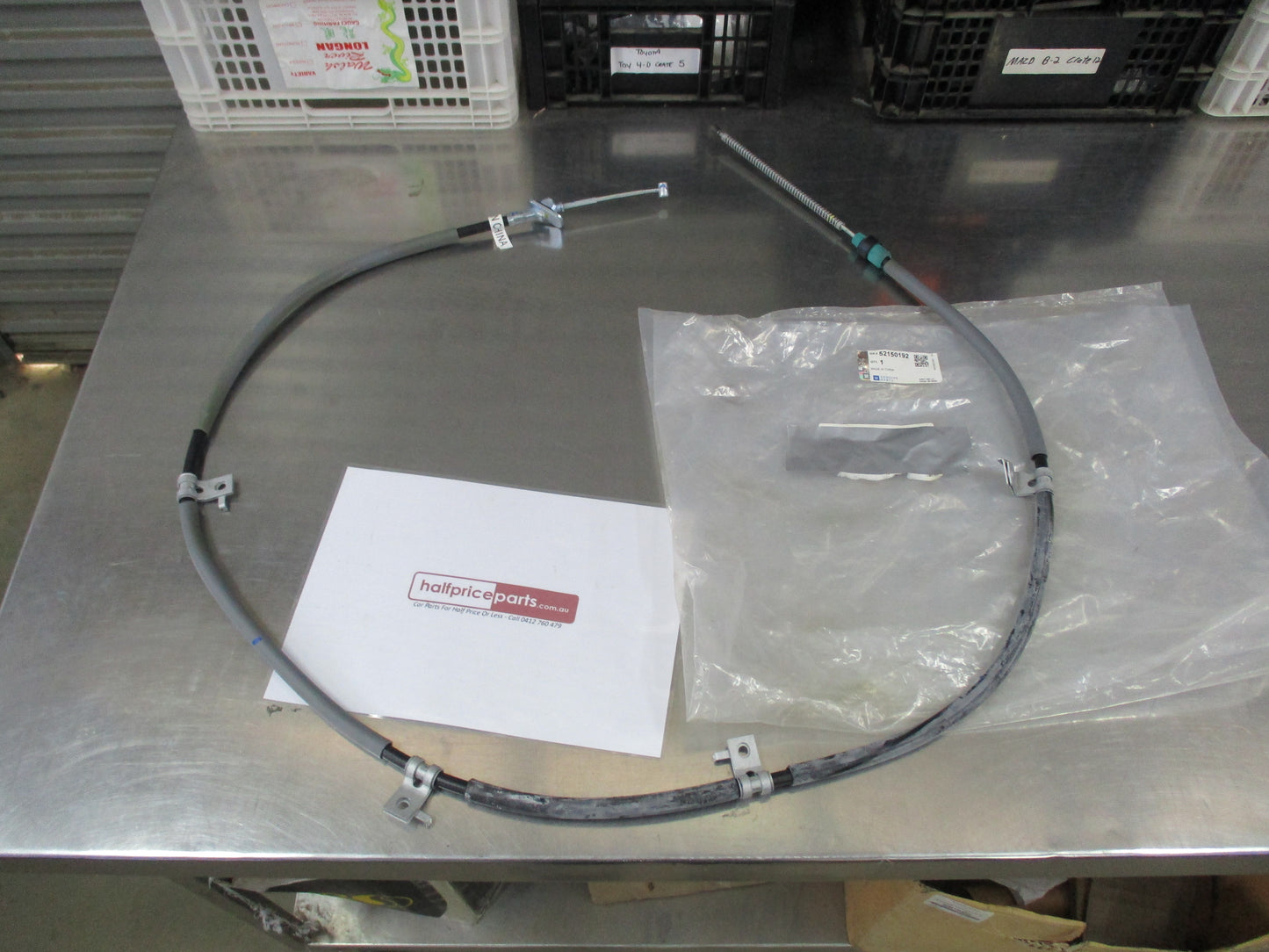 Holden RG Colorado Passenger Side Rear Handbrake Cable New Part