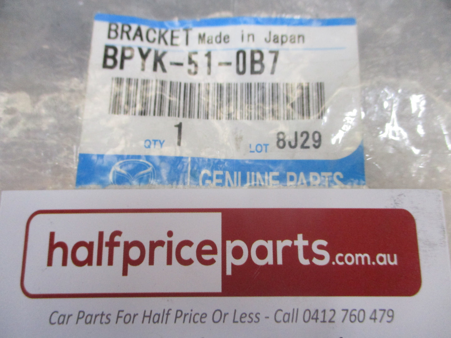 Mazda 3 Hatch Back Genuine Drivers Front Outer Headlight Bracket New Part
