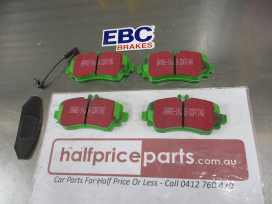 EBC Greenstuff Front Disc Brake Pad Set Suits Mercedes Benz A-Class New Part