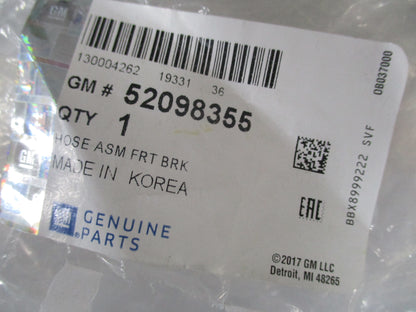 Holden RG Colorado / Trailblazer Genuine Front Left (Passengers) Side Brake Hose New Part