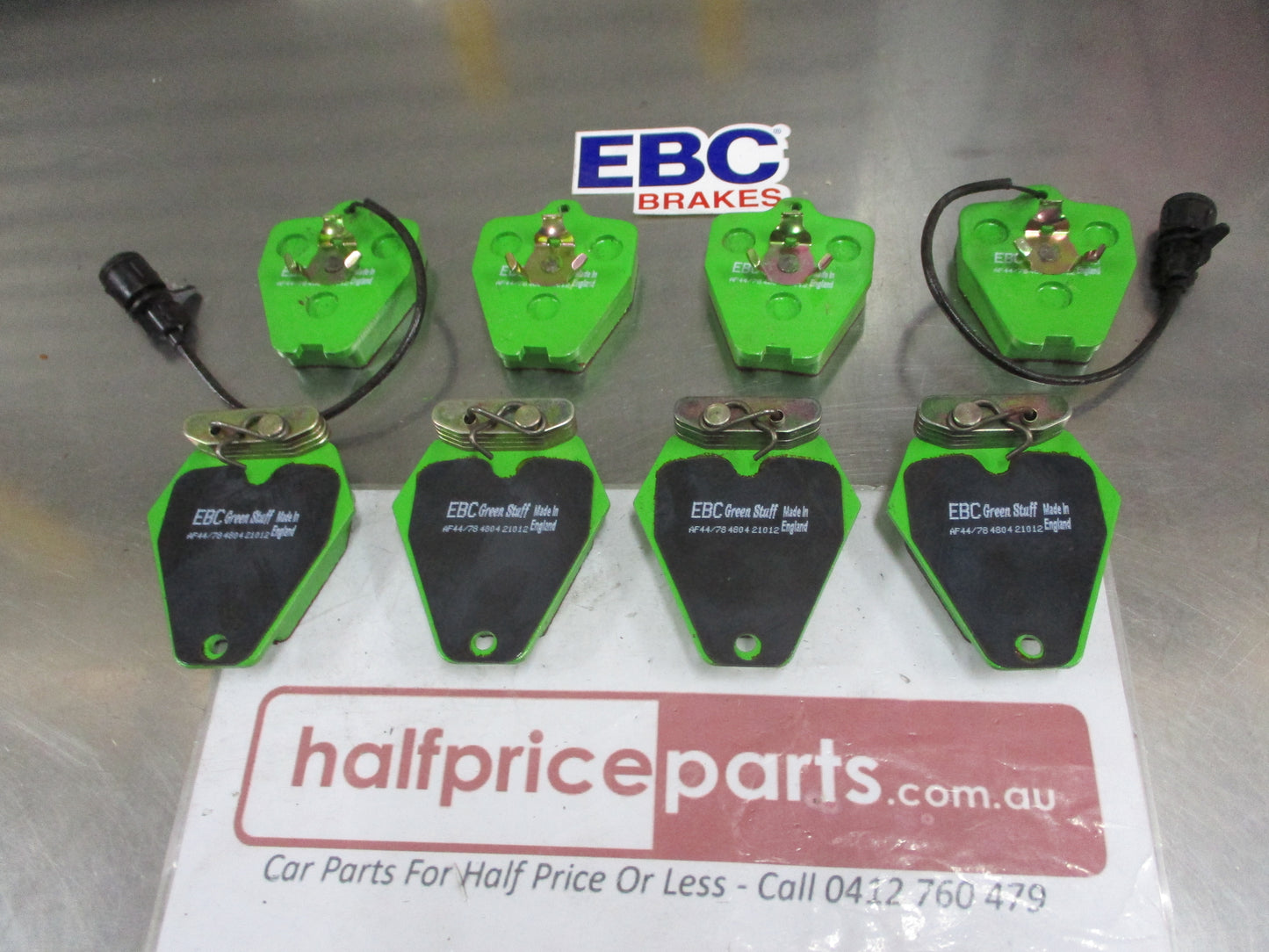 EBC Greenstuff Front Disc Brake Pad Set Suits Audi 100/A6/A8 New Part