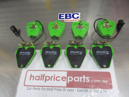 EBC Greenstuff Front Disc Brake Pad Set Suits Audi 100/A6/A8 New Part