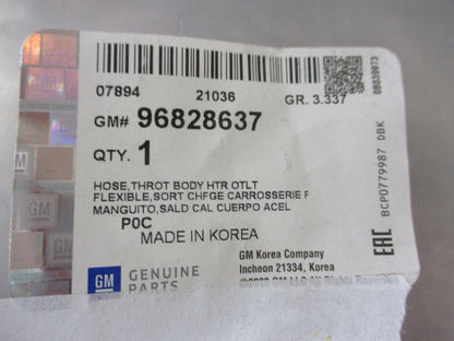 Holden Captiva Genuine Heater Hose New Part