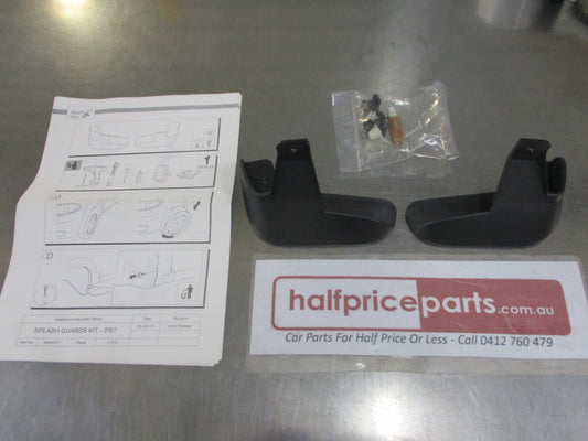 Holden Barina Spark Genuine Front Moulded Mud Flap Set New Part