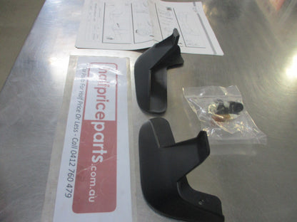 Holden Barina Spark Genuine Front Moulded Mud Flap Set New Part