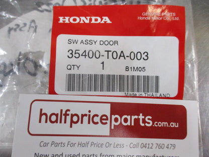 Honda Accord/ CR-V/ Civic/ Jazz Genuine Door Switch Assembly New Part