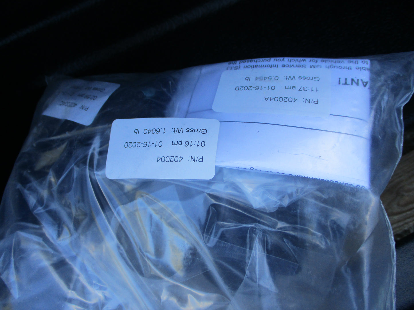 GM Silverado 1500 Genuine Short Bed Side Mounted  Storage Box Black New Part