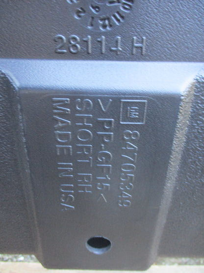 GM Silverado 1500 Genuine Short Bed Side Mounted  Storage Box Black New Part