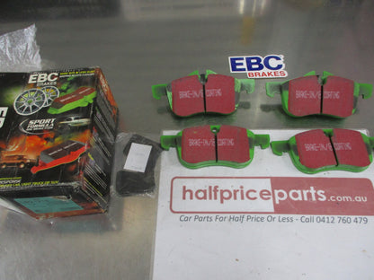 EBC Greenstuff Front Disc Brake Pad Set Suits MG 6-ZT/Rover 75-75I New Part