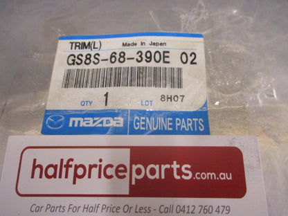 Mazda 6 Mk2 GH Genuine Front Left Hand Kick Trim (Black) Cover New Part