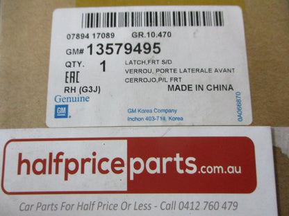 Holden JG/JH Cruze Genuine Right Hand Front Door Lock Actuator New Part