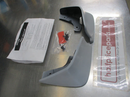 Mazda 3 Genuine Front Mud Flap Set With Mounting Screws New Part