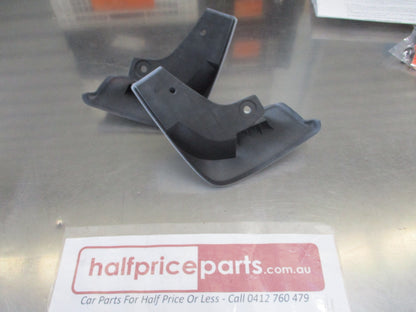 Mazda 3 Genuine Front Mud Flap Set With Mounting Screws New Part