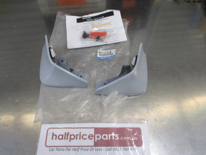 Mazda 3 Genuine Front Mud Flap Set With Mounting Screws New Part