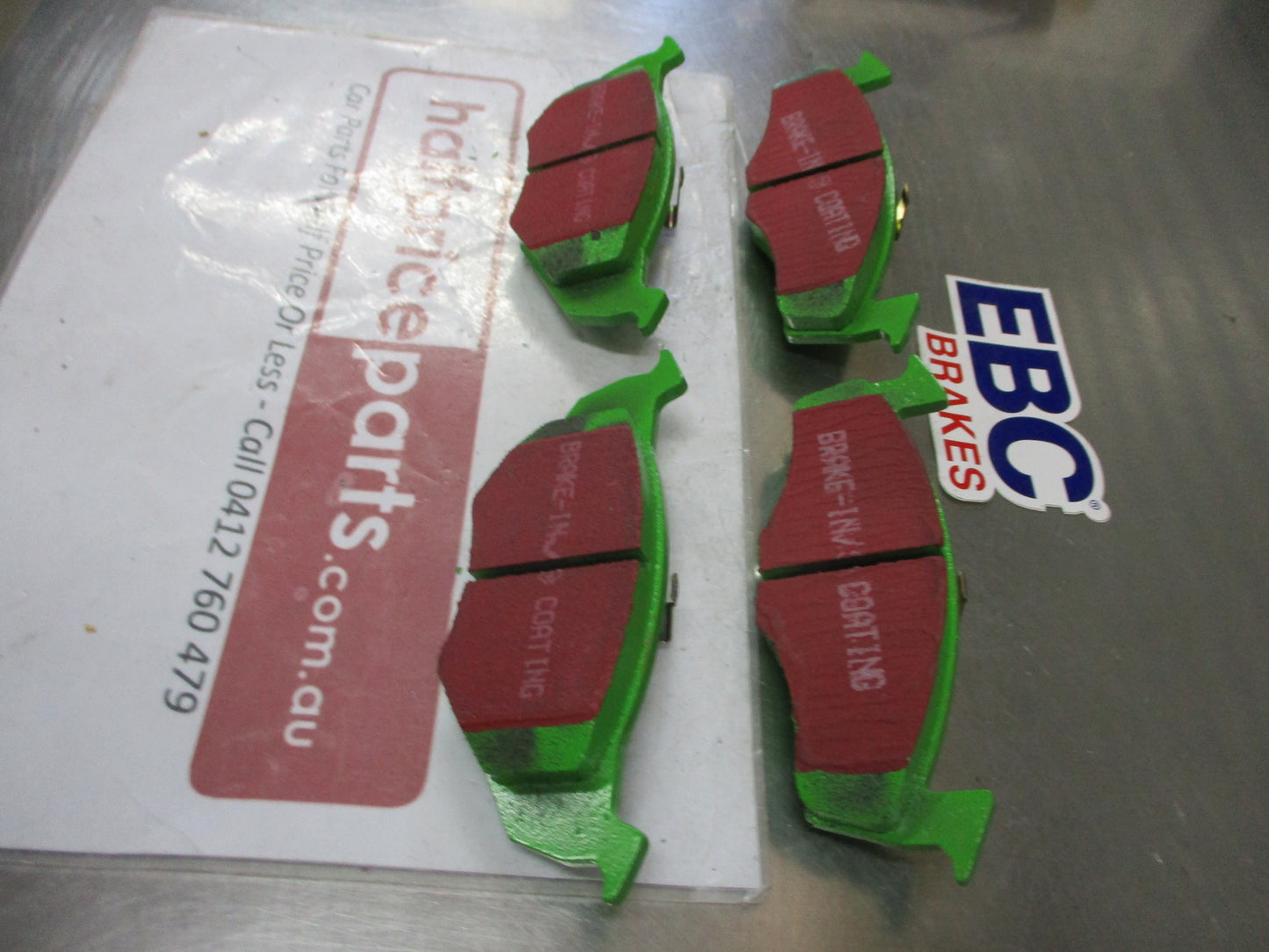 EBC Greenstuff Front Disc Brake Pad Set Suits Seat Cordoba-Ibiza/VW Polo-Vento New Part